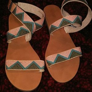 Mossimo strappy wrap sandal